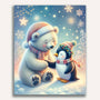 Paint by Numbers - Ice Bar and Penguin Friendship