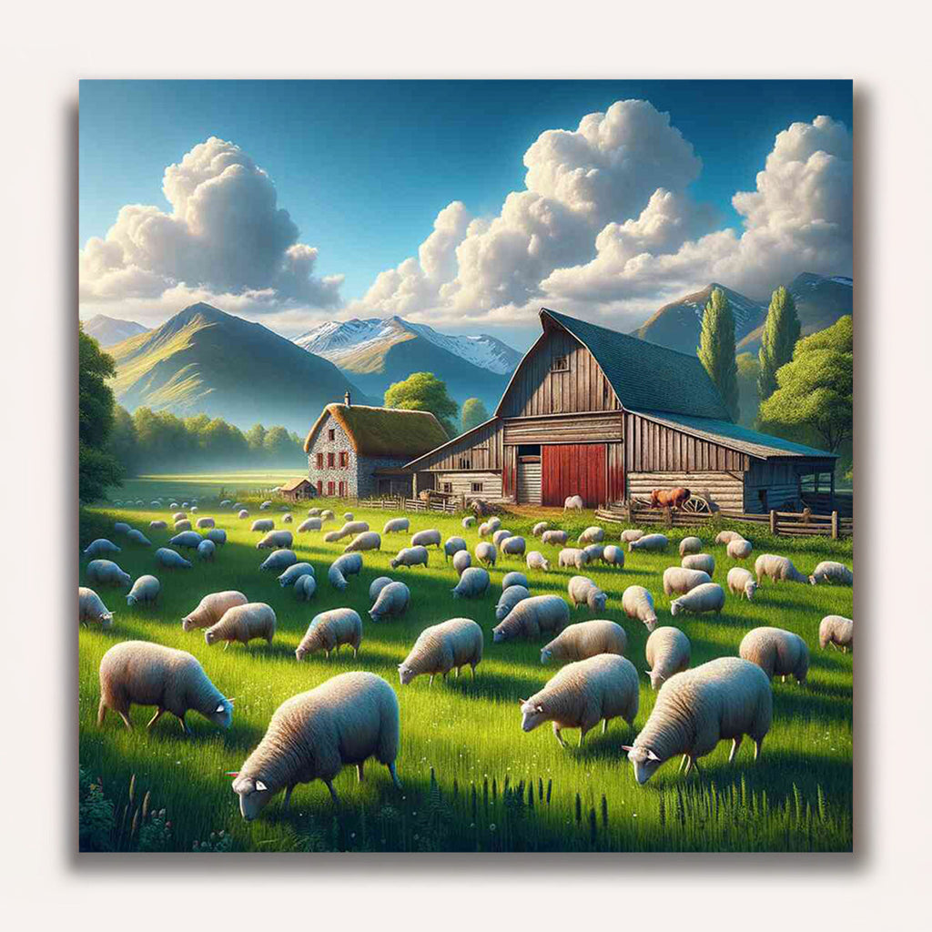 Paint by Numbers - Idyllic country life