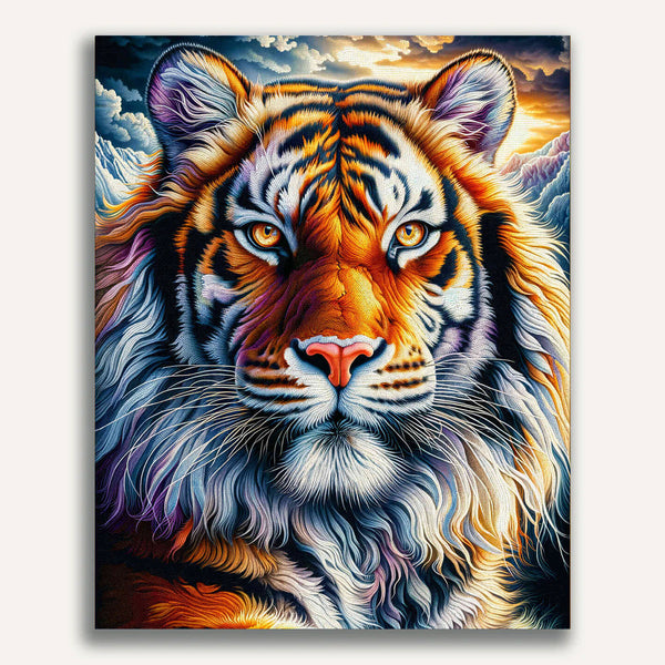 Paint by Numbers - Impressive Tiger