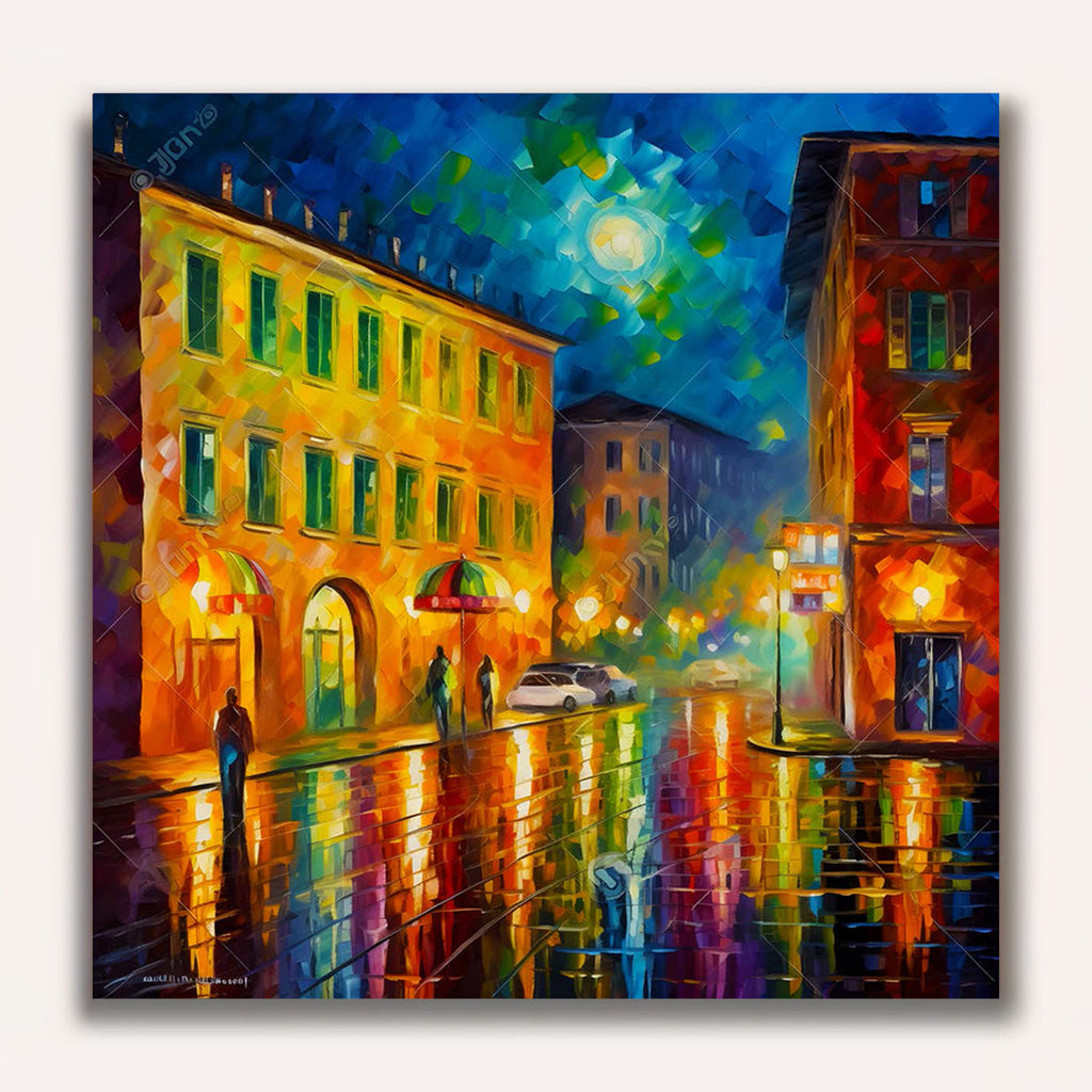 Paint by Numbers - Italy by night