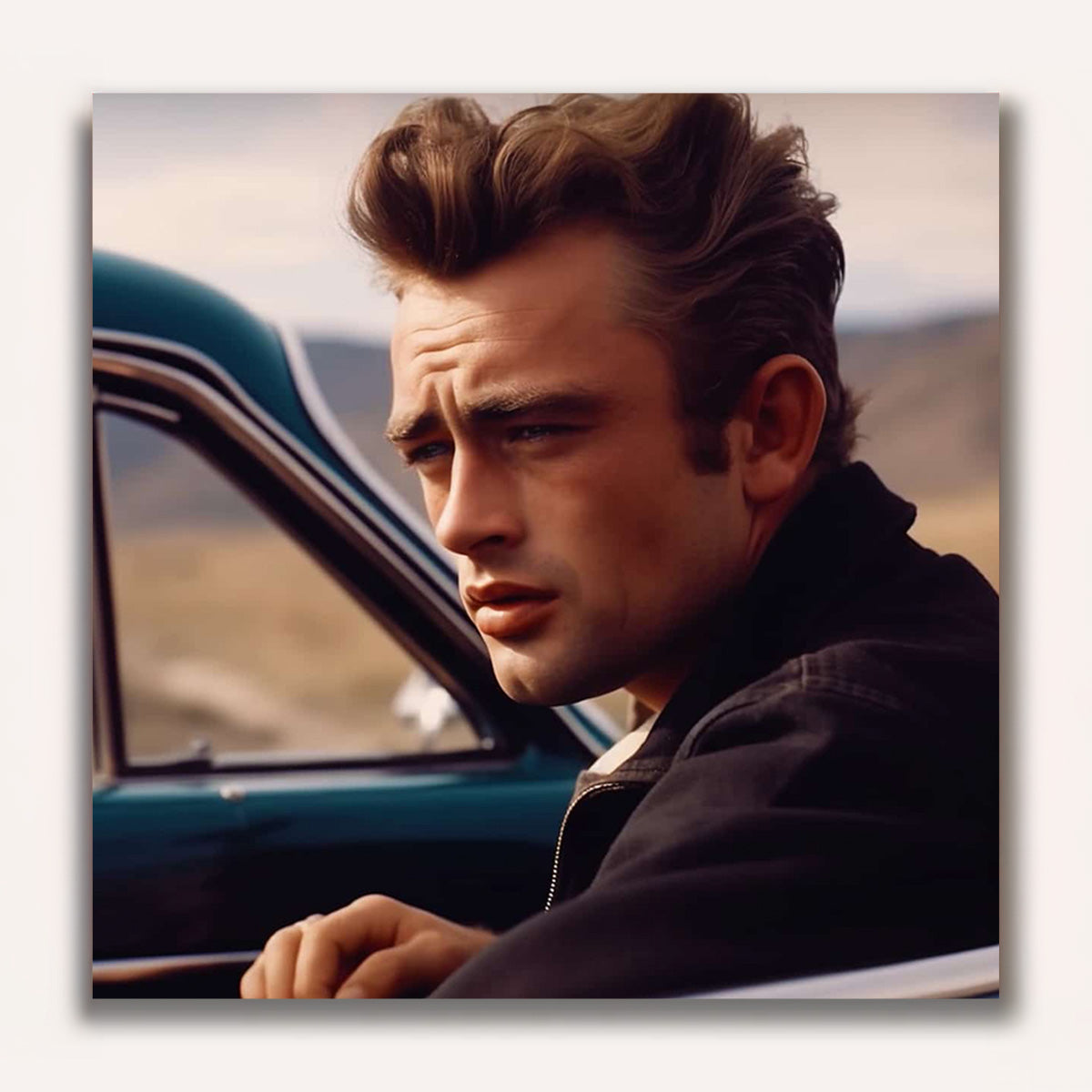 Paint by Numbers - James Dean, the timeless idol