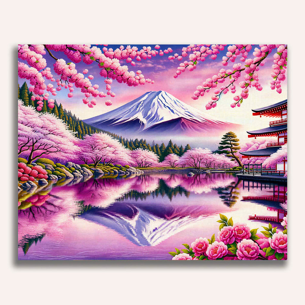 Paint by Numbers - Japan Mount Fuji