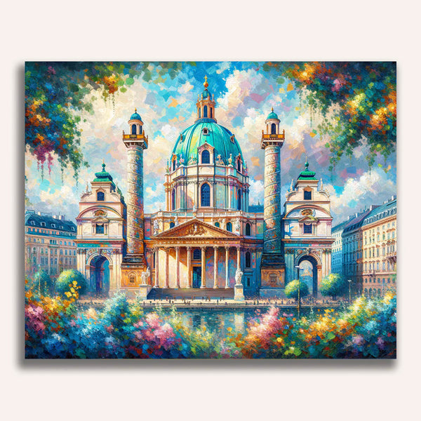 Paint by Numbers - Karlskirche Vienna