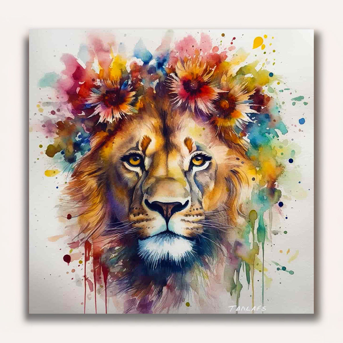 Paint by Numbers - King of the animals