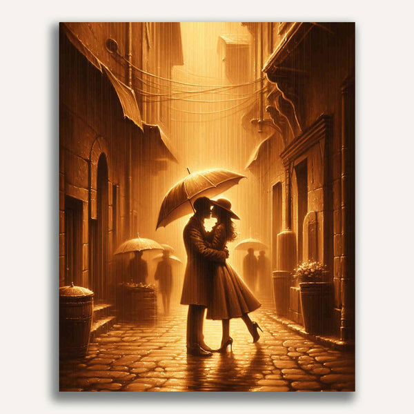 Paint by Numbers - Kissing Parchen