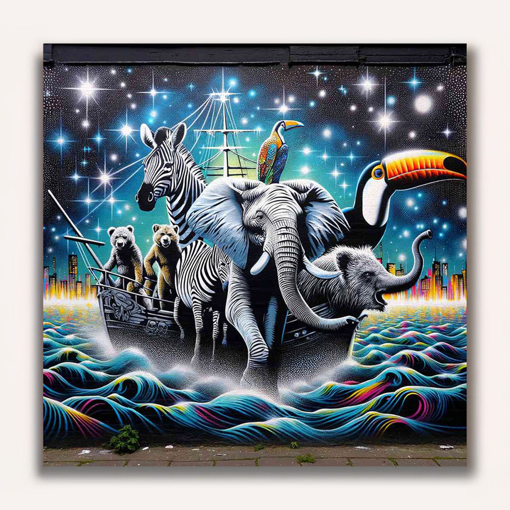 Paint by Numbers - Kosmische Arche