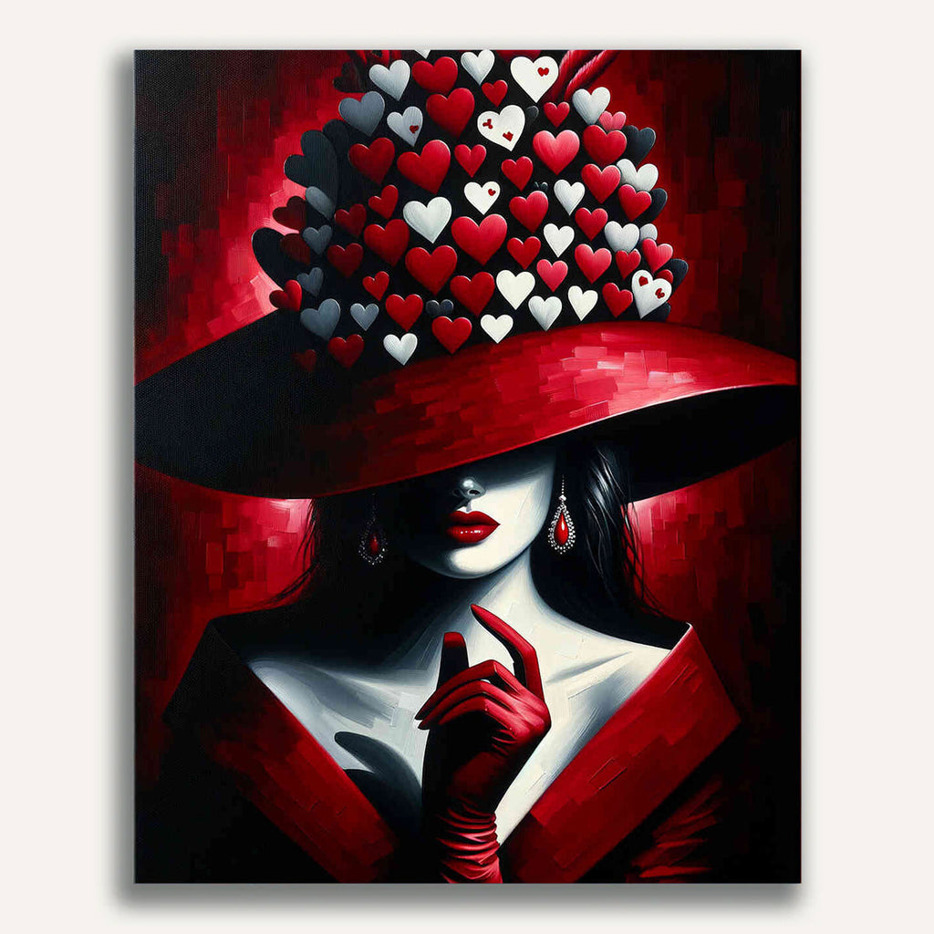 Paint by Numbers - Lady of Hearts