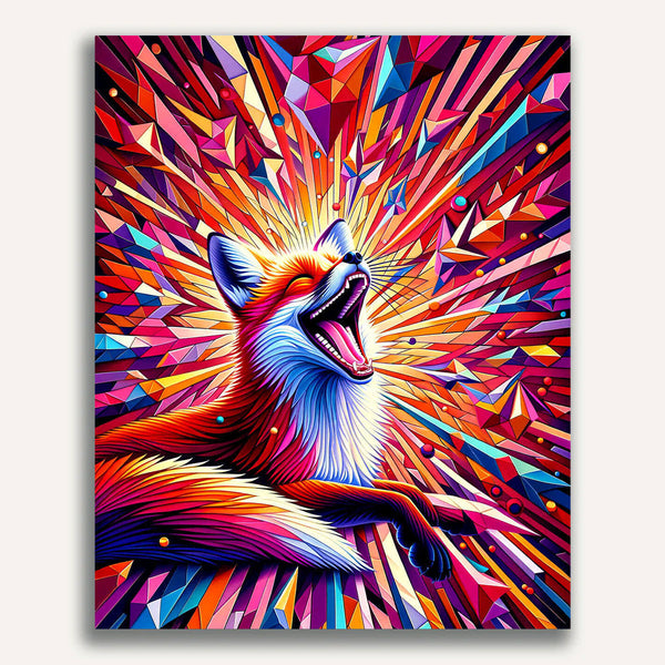 Paint by Numbers - Laughing Fox