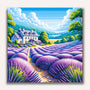 Paint by Numbers - Lavender Field with Farm