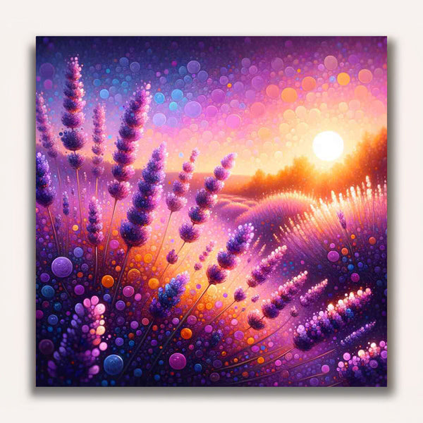 Paint by Numbers - Lavender in the Sunshine