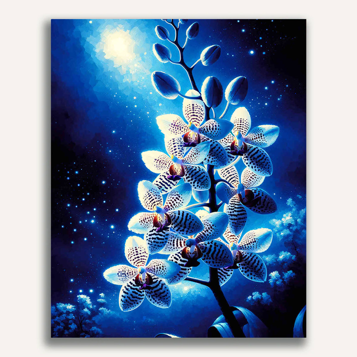 Paint by Numbers - Leopard Orchid