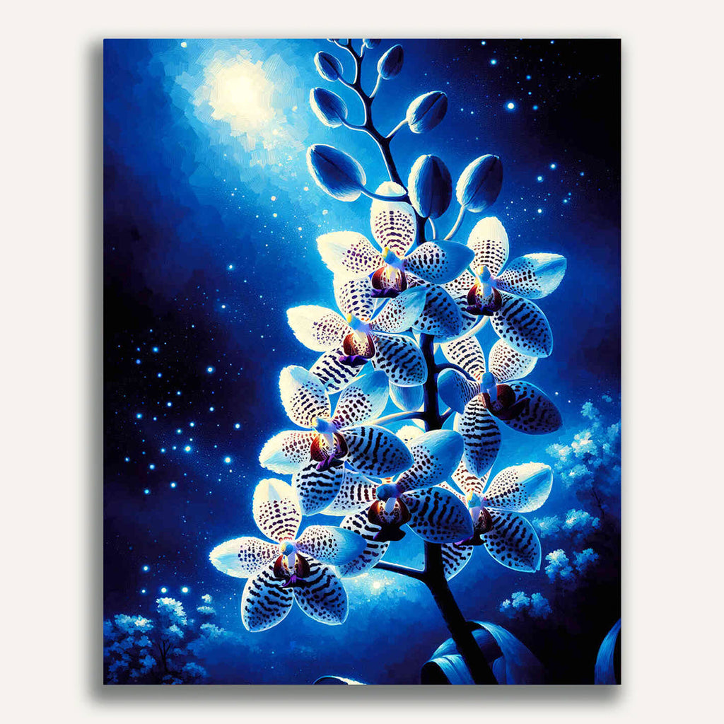 Paint by Numbers - Leopard Orchid