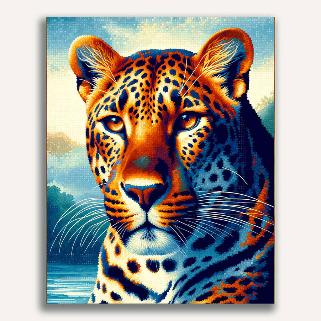 Paint by Numbers - Leopard, color