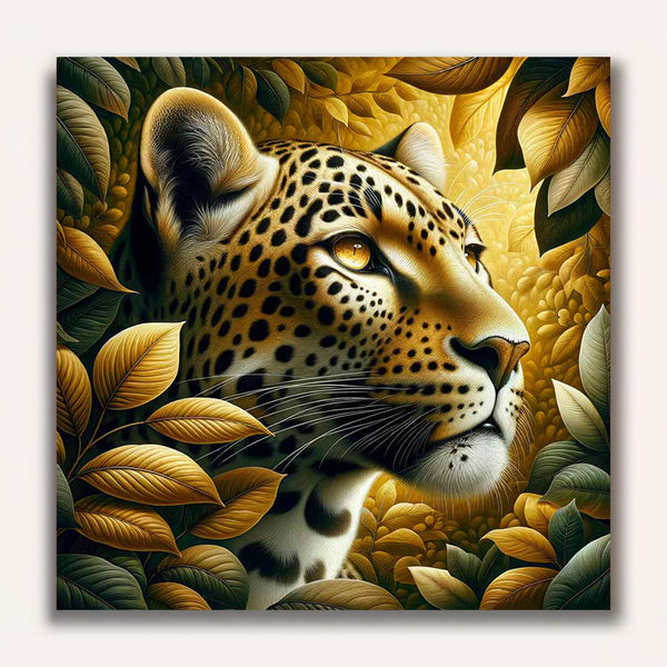 Paint by Numbers - Leopard Portrait
