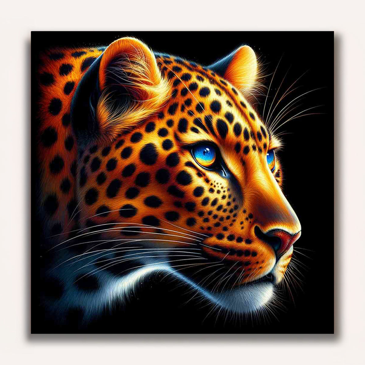 Paint by Numbers - Leopard Profile