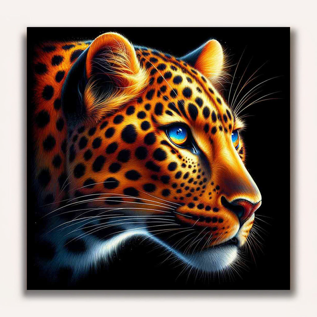 Paint by Numbers - Leopard Profile