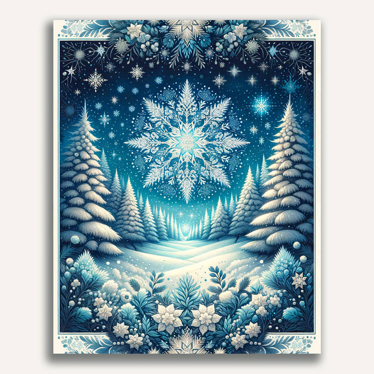 Paint by Numbers - Let It Snow