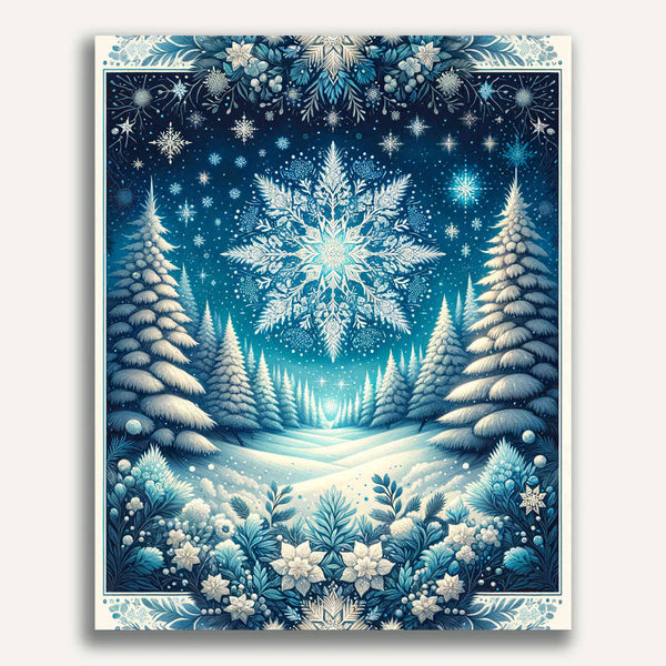 Paint by Numbers - Let It Snow