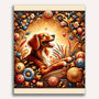 Paint by Numbers - Life is better with a dog