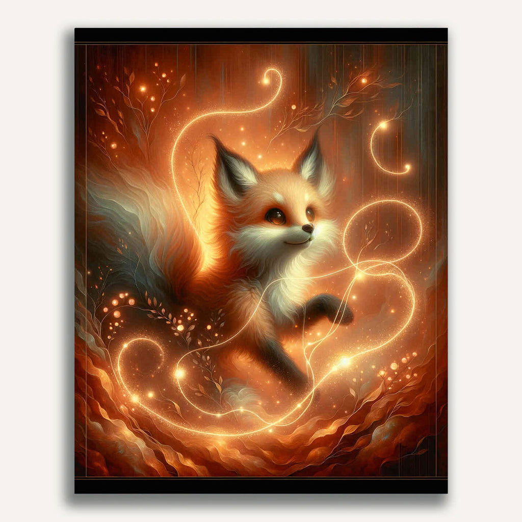 Paint by Numbers - Light Chains Fox