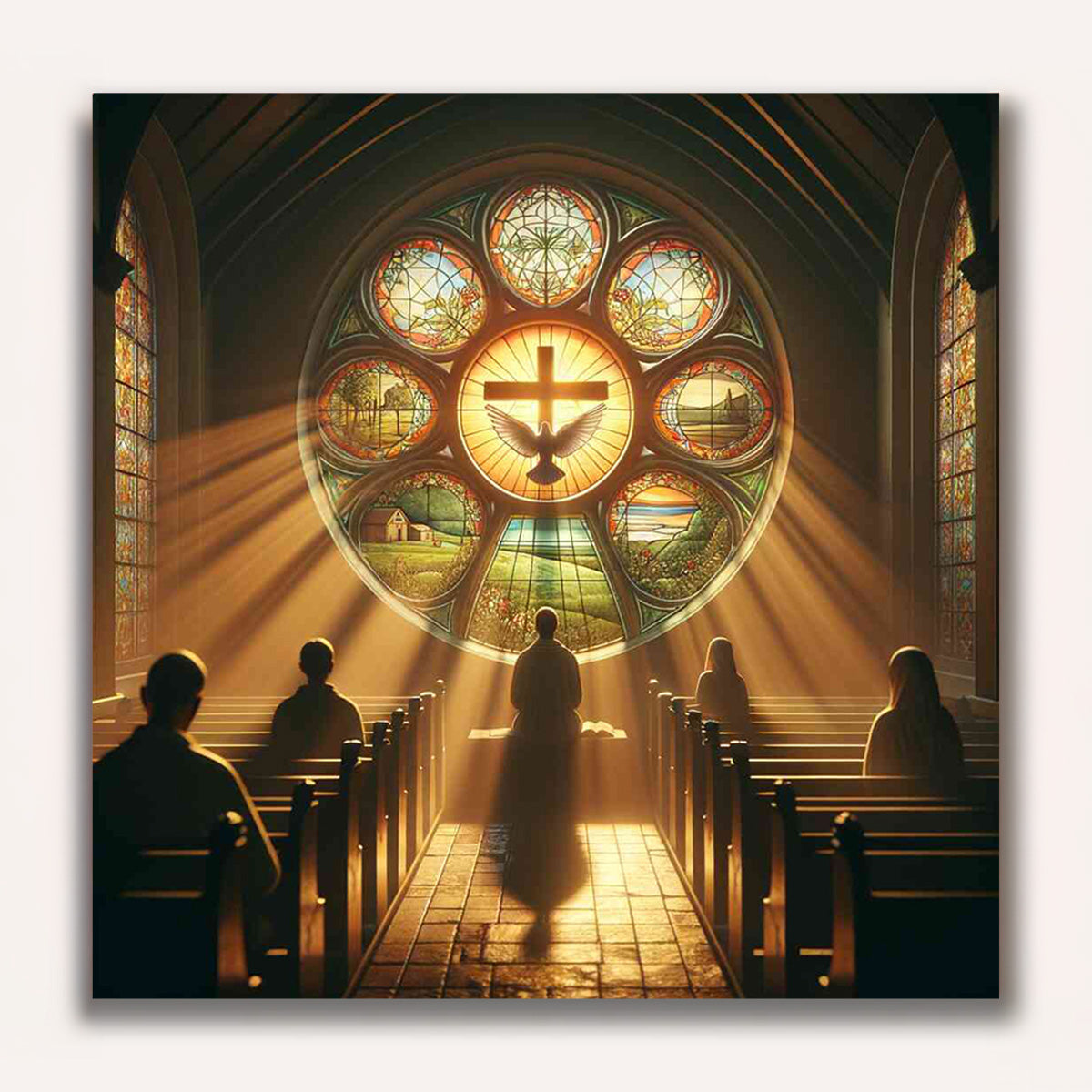 Paint by Numbers - Light of Faith