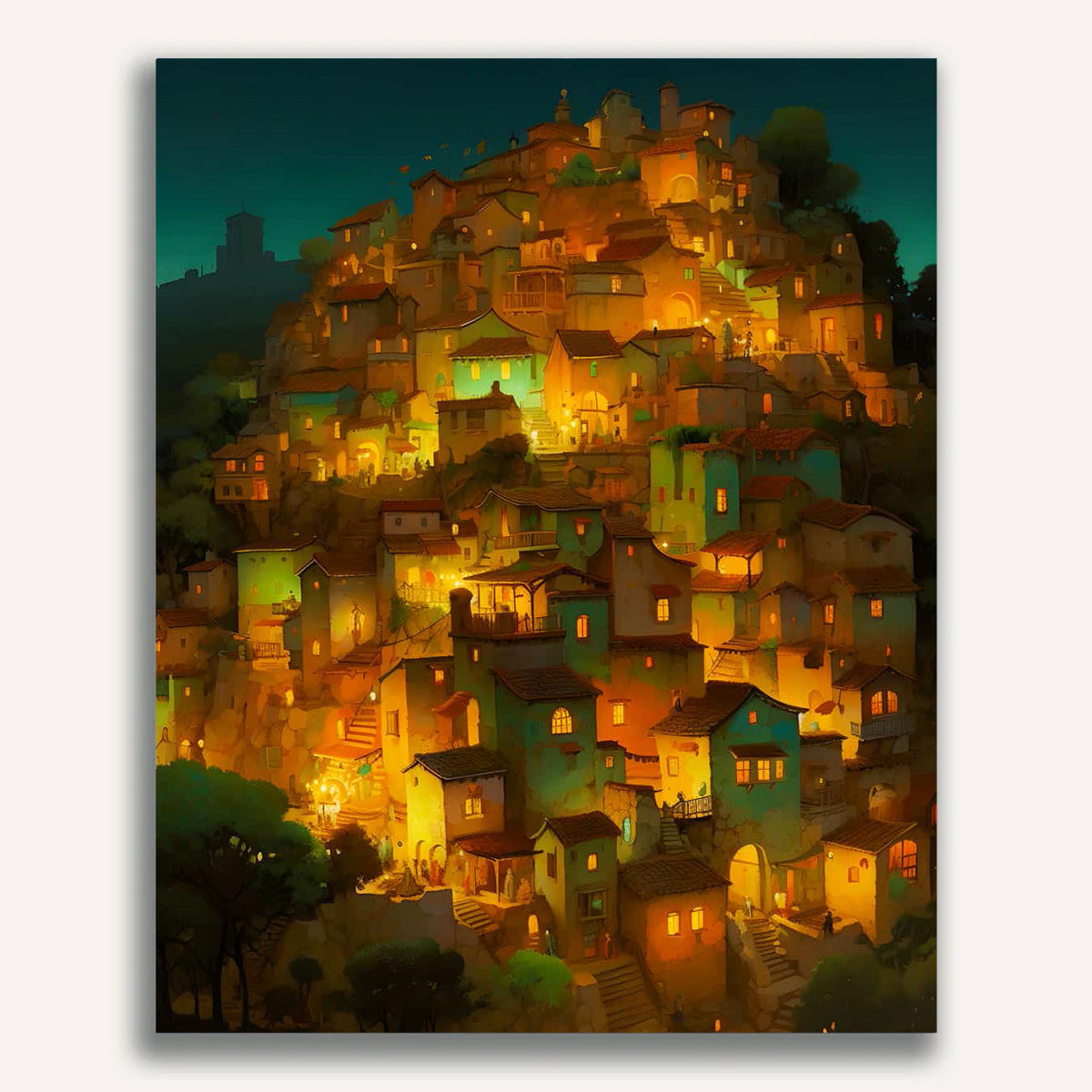 Paint by Numbers - Bright city