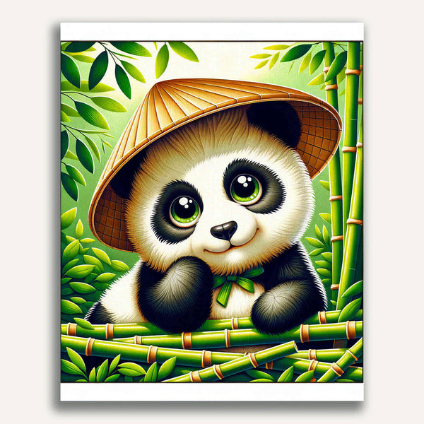 Paint by Numbers - Little Panda