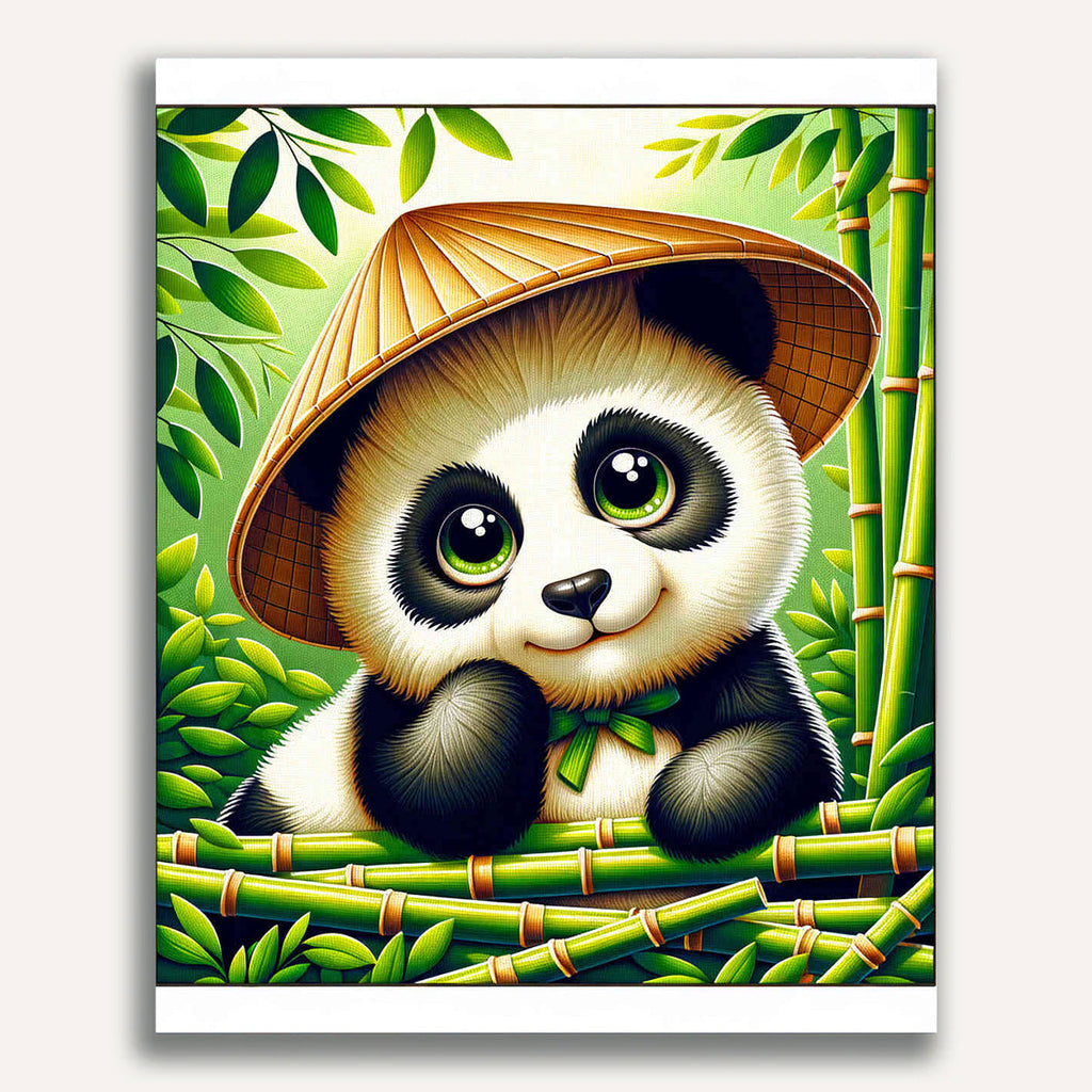 Paint by Numbers - Little Panda