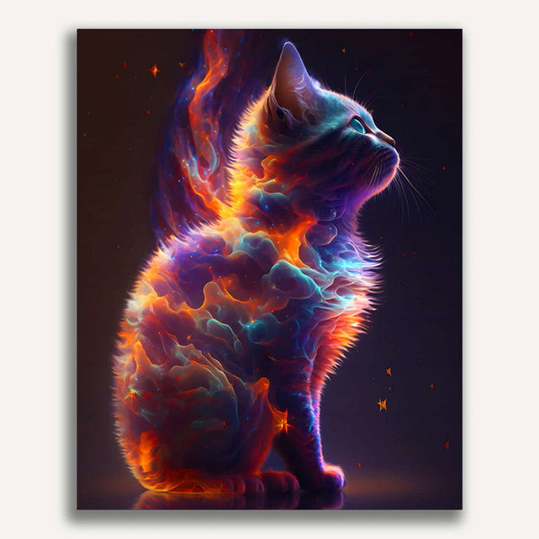 Paint by Numbers - Little Rainbow Cat