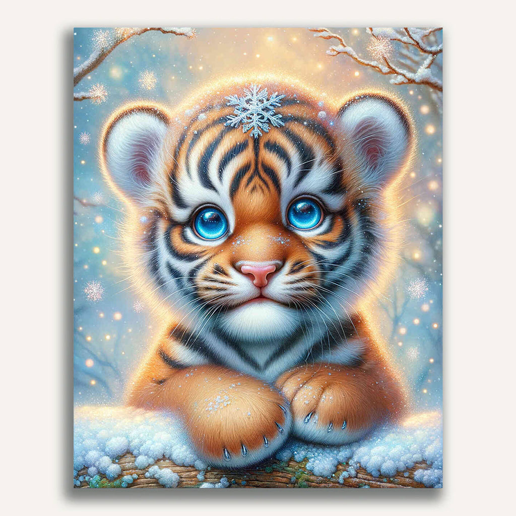 Paint by Numbers - Little Tiger