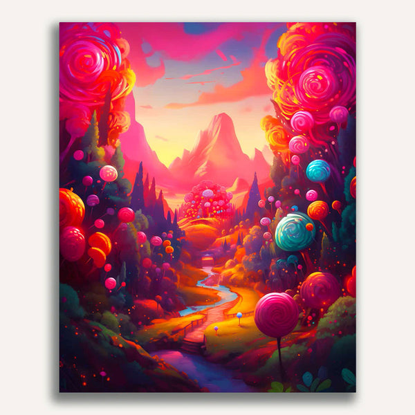 Paint by Numbers - Lollipop World