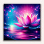 Paint by Numbers - Lotus Flower with Light