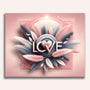 Paint by Numbers - Love in Pink