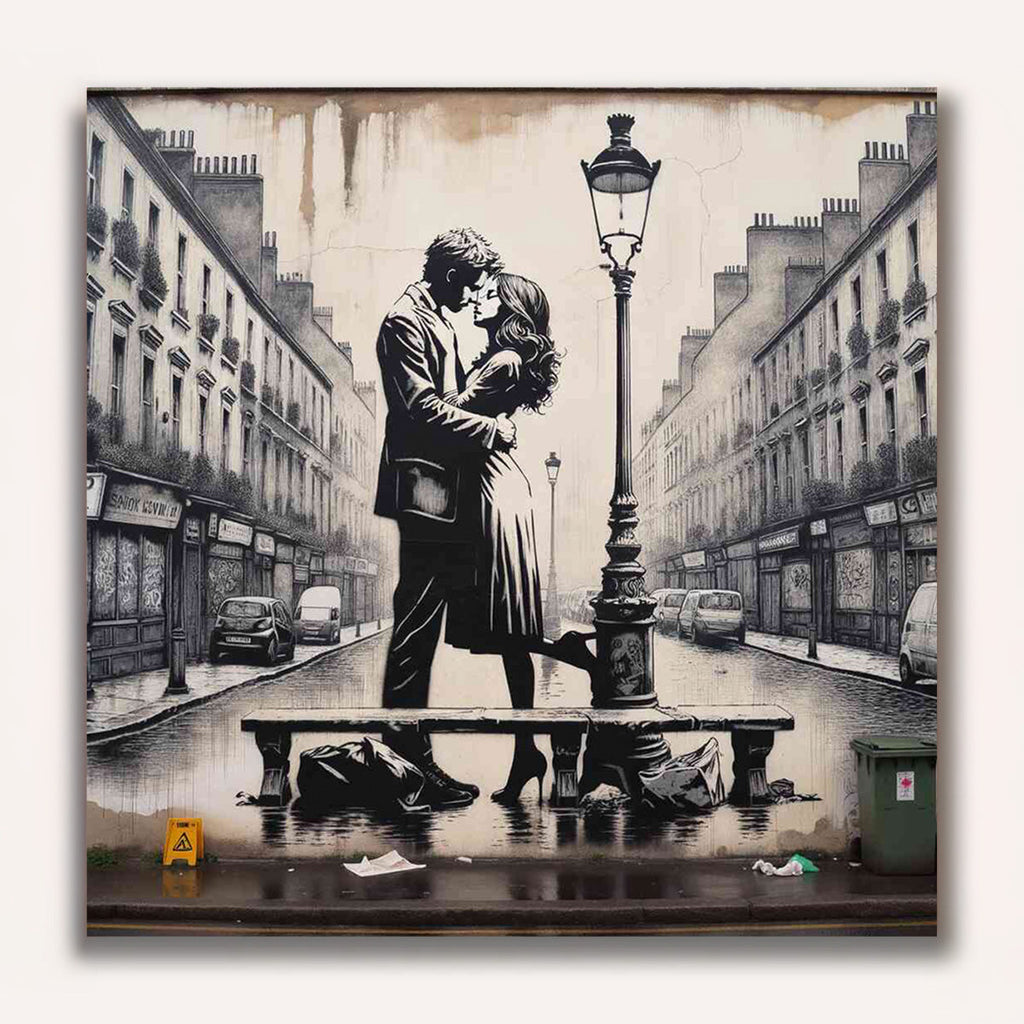 Paint by Numbers - Lovers in Paris