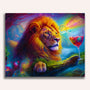 Paint by Numbers - Lion game