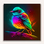 Paint by Numbers - Magic bird colorful