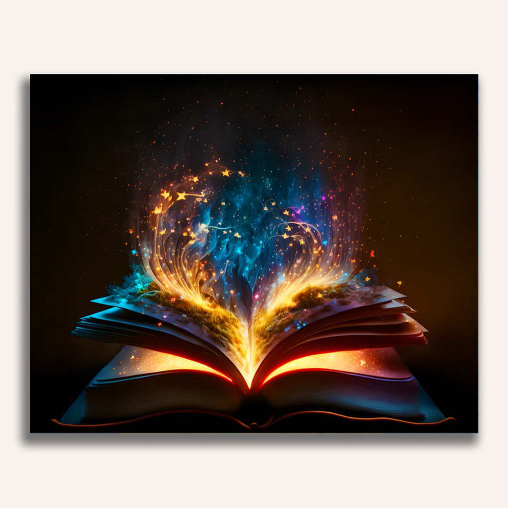 Paint by Numbers - Magic book light