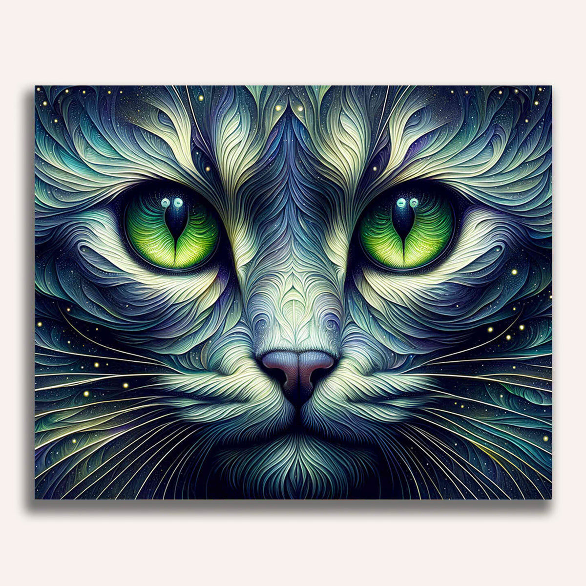 Paint by Numbers - Magic cats look