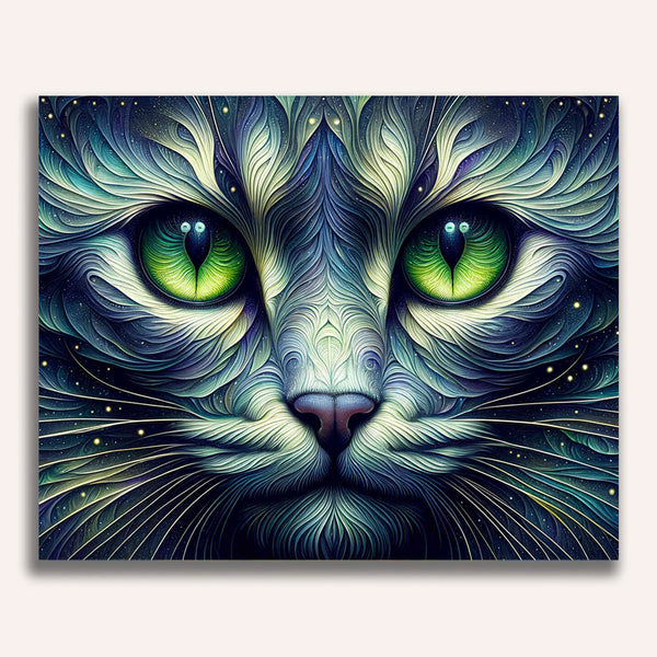 Paint by Numbers - Magic cats look
