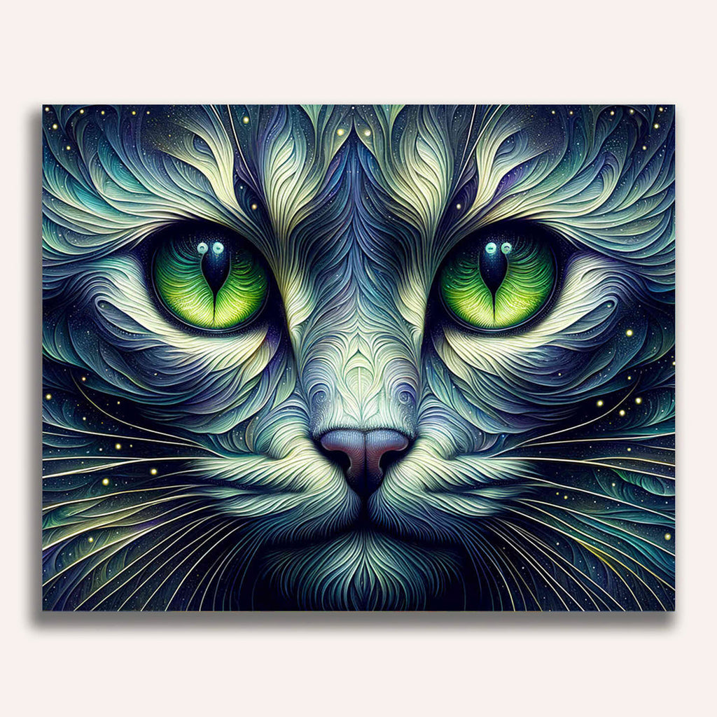 Paint by Numbers - Magic cats look