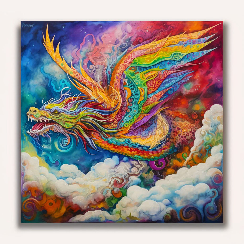 Paint by Numbers - Magic of dragons