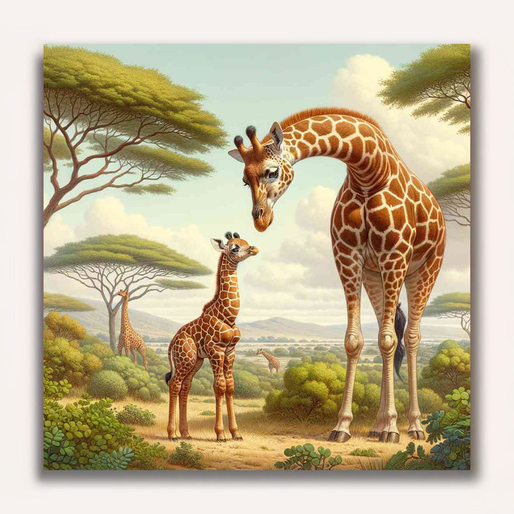 Paint by Numbers - Magic of the Savannah