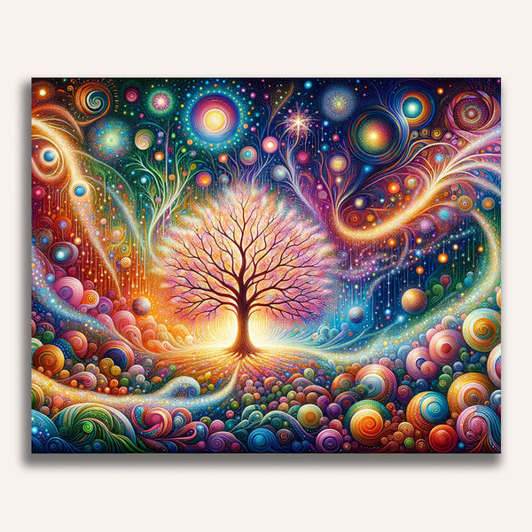 Paint by Numbers - Magical tree