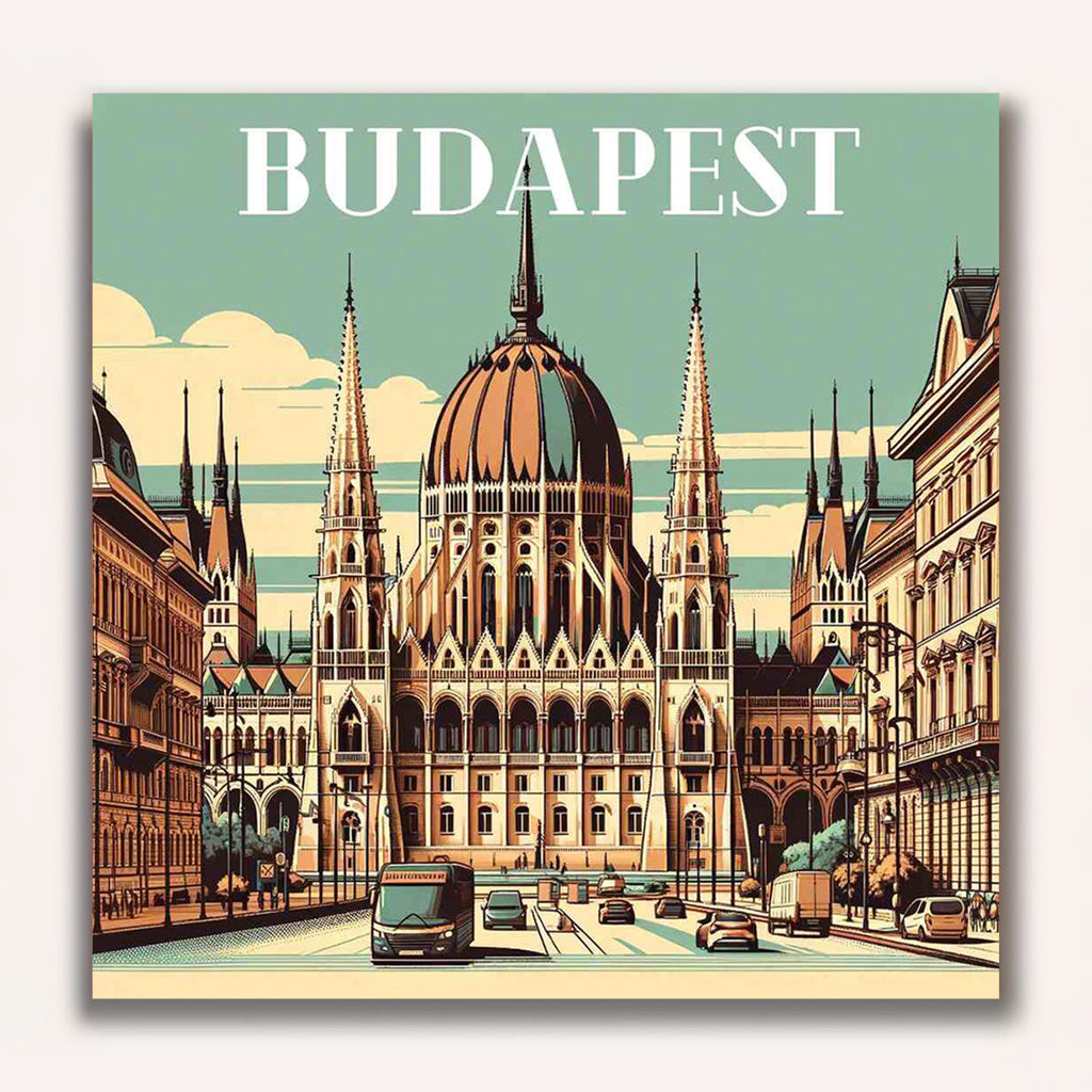 Paint by Numbers - Magische Metropole: Budapest