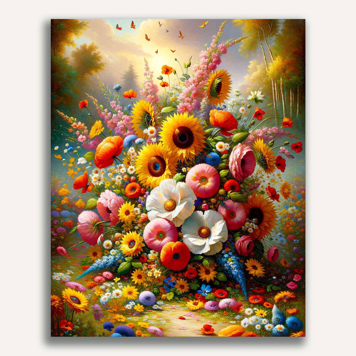 Paint by Numbers - Magnificent bouquet