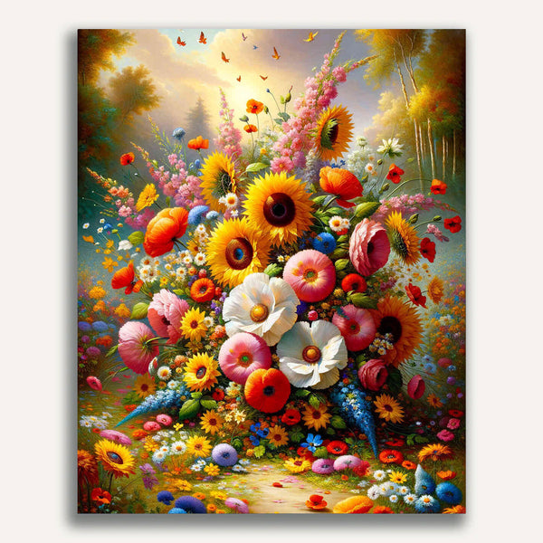 Paint by Numbers - Magnificent bouquet