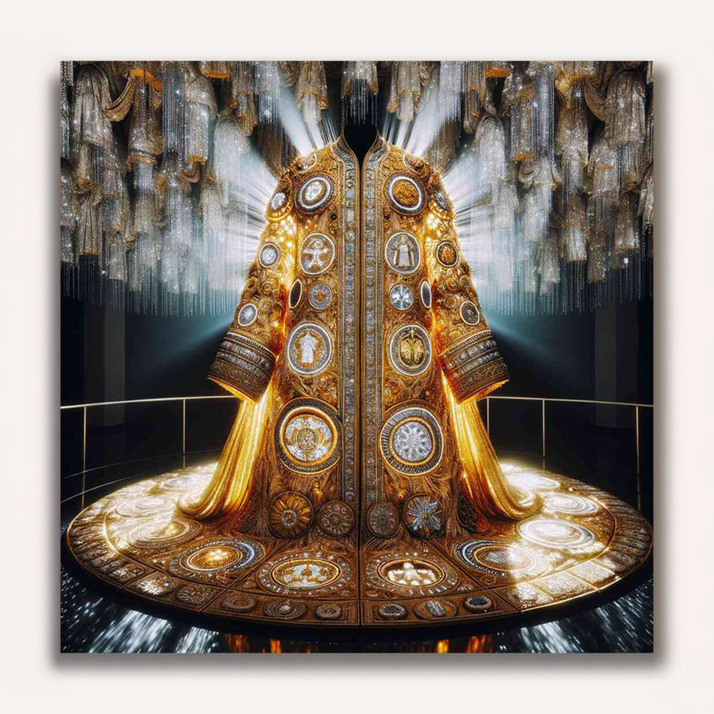 Paint by Numbers - Magnificent elegance: A coat of light