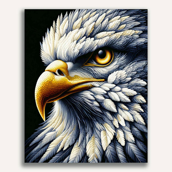 Paint by Numbers - Majestic Adler Portrait