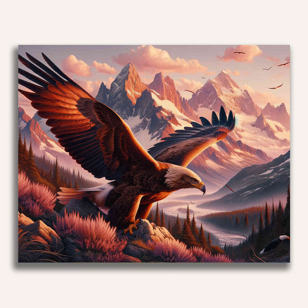 Paint by Numbers - Majestic eagle