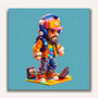 Paint by Numbers - Man pixelart